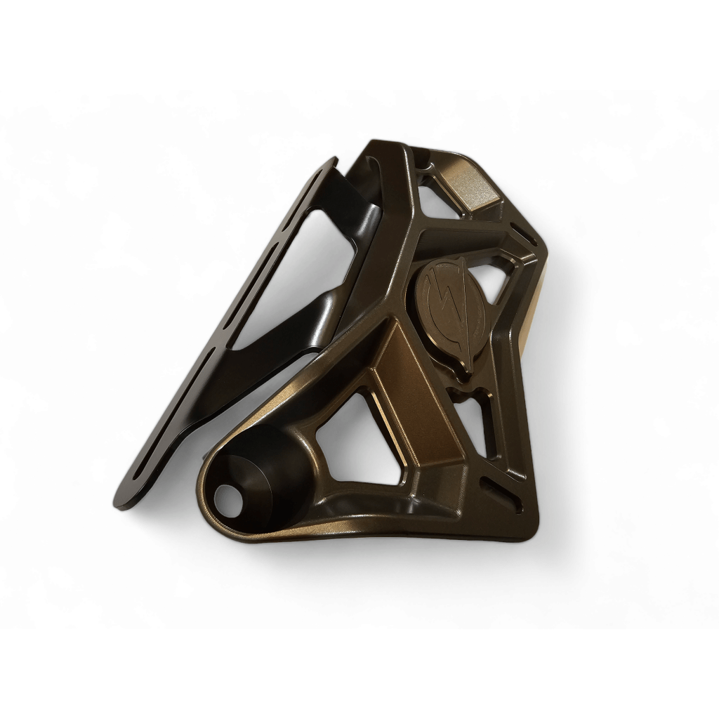 Elektric Offroad EOD 2017 to Current Can Am X3 Maverick Upper Shock Mount Brace with adjustable light mount bracket with Gun Metal finish - MojoMotoSport.com