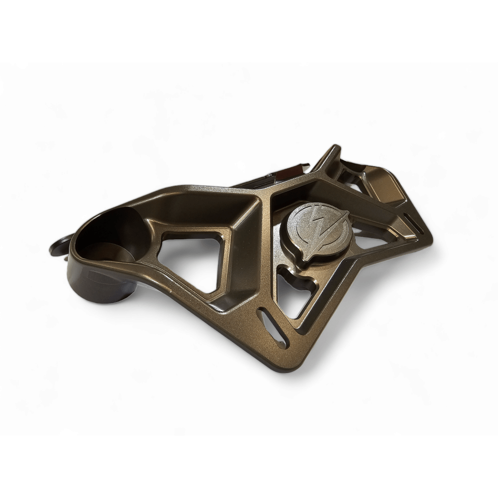 Elektric Offroad EOD 2017 to Current Can Am X3 Maverick Upper Shock Mount Brace with adjustable light mount bracket with Gun Metal finish - MojoMotoSport.com