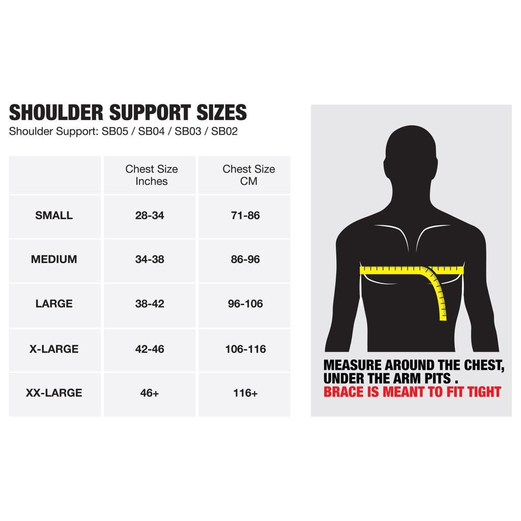 EVS SB02 Shoulder Support | SB02BK - MojoMotoSport.com