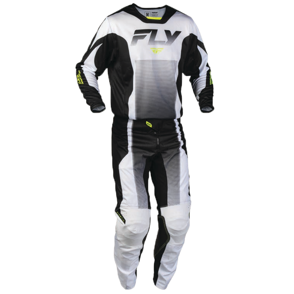 Fly Racing 2027 Kinetic Fade Gearset - Black/White/Hi-Vis