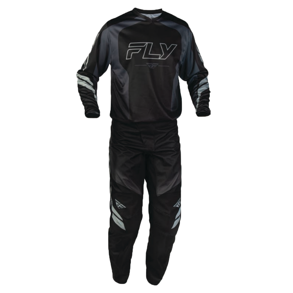 Fly Racing 2027 F-16 Raze Gearset XL/5XL - Black/Grey