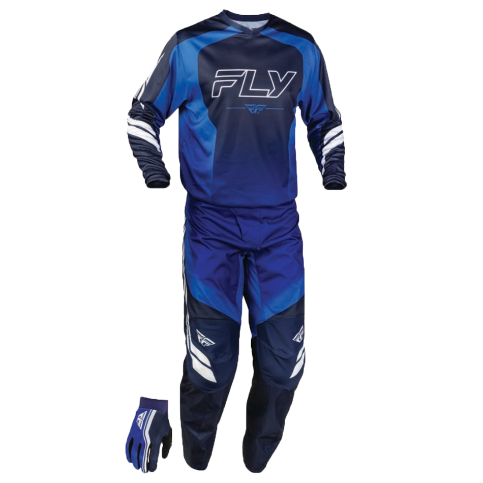 Fly Racing 2027 F-16 Raze Gearset XL/5XL -  Navy/Blue/White