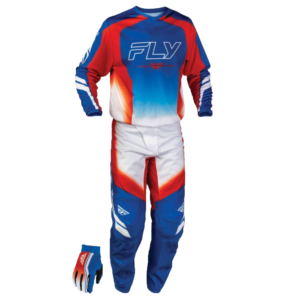 Fly Racing 2027 F-16 Raze Gearset Xl/5XL - Red/White/Blue