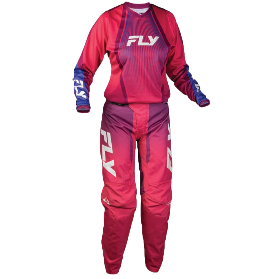 Fly Racing 2027 Women's F-16 Lift Gearset - Pink/Purple/White