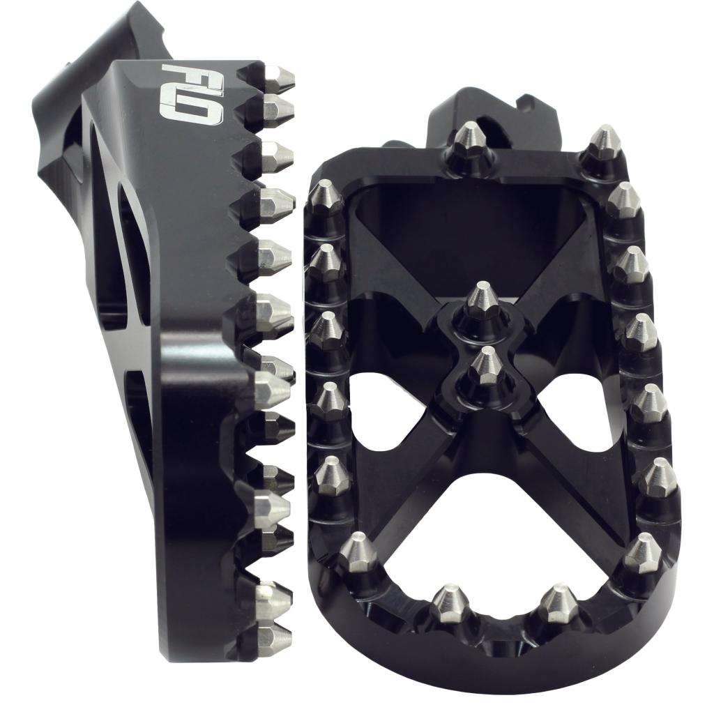FLO Adventure/Snow Footpeg Black | SPEG - 795 - 2BLK - MojoMotoSport.com