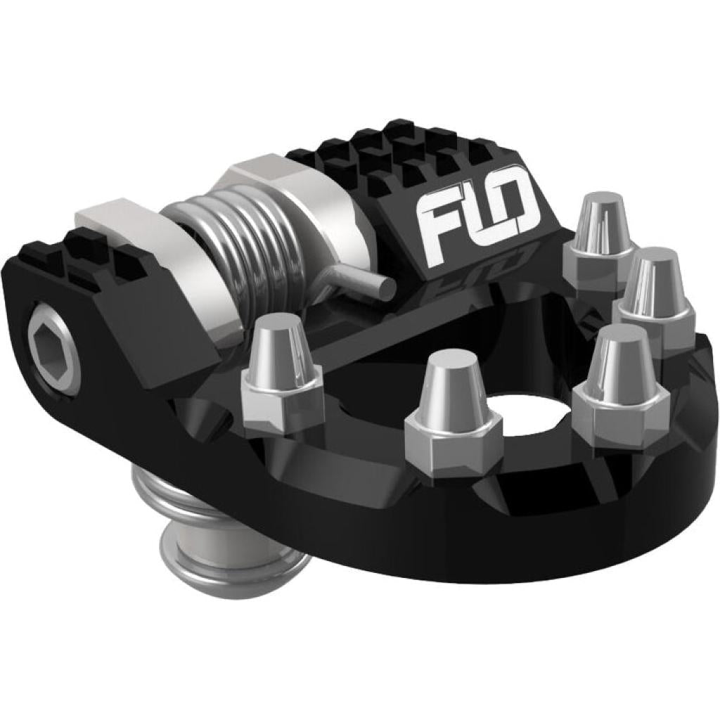 FLO Folding Tip Brake Pedals Black KTM/HUSQ/GAS | MXBP - 521BLK - MojoMotoSport.com