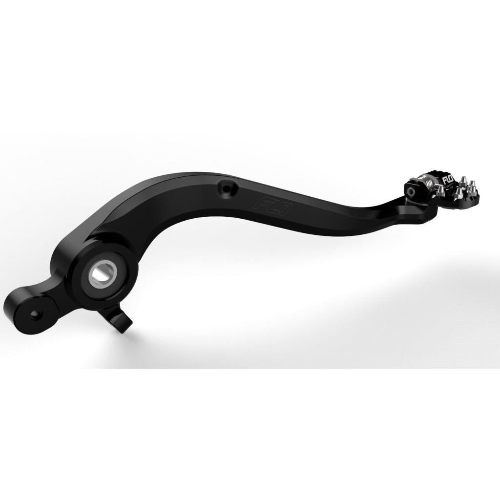 FLO Folding Tip Brake Pedals Black KTM/HUSQ/GAS | MXBP - 521BLK - MojoMotoSport.com