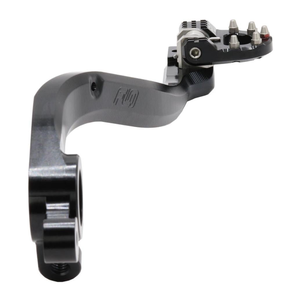 FLO Folding Tip Brake Pedals Black KTM/HUSQ/GAS | MXBP - 522BLK - MojoMotoSport.com