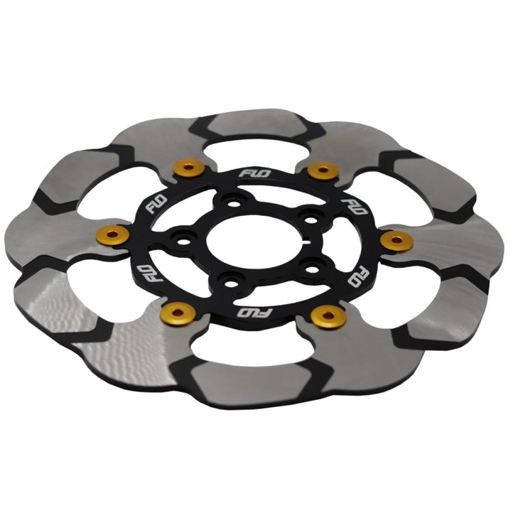 FLO M/D Floating Rotor 11.8 Front Gold HARLEY | HD - 901GLD - MojoMotoSport.com