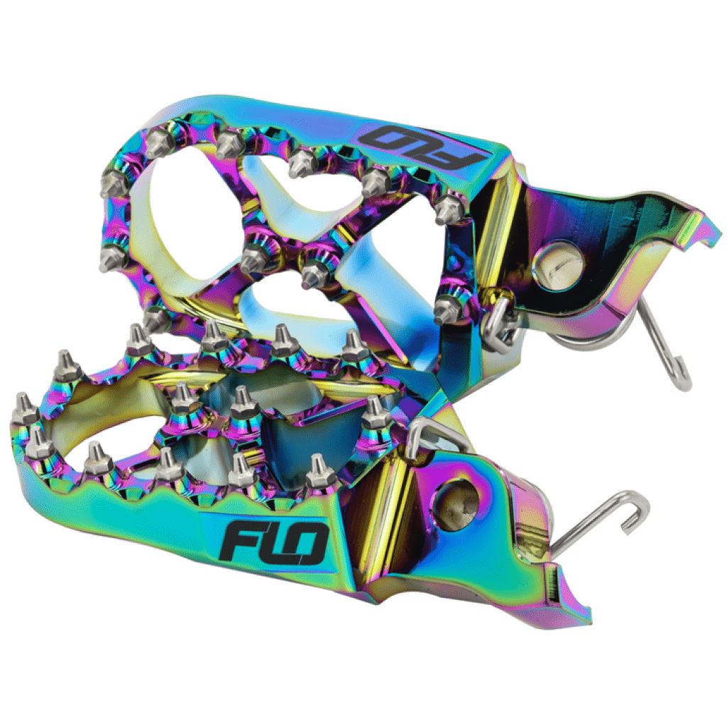 FLO Pro Series Foot Pegs Jet Fuel SUZ | FPEG - 796JET - MojoMotoSport.com
