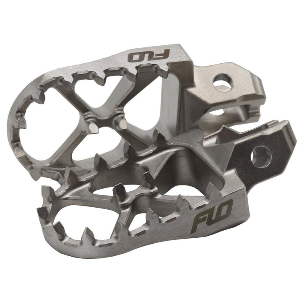 FLO Stainless Steel Foot Pegs YAMA | SS - 793 - MojoMotoSport.com