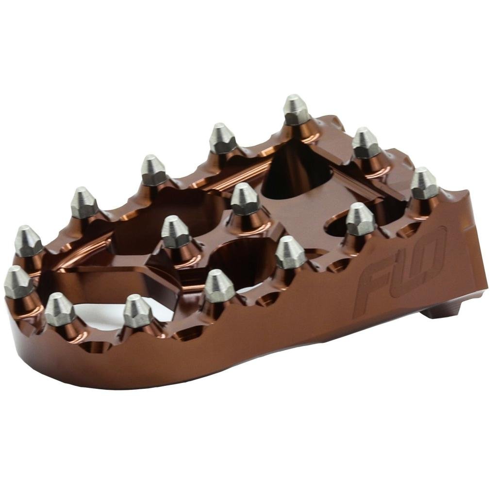FLO Touring Brake Pedal Tip Bronze HARLEY | HDBP - 805 - TIPBRZ - MojoMotoSport.com