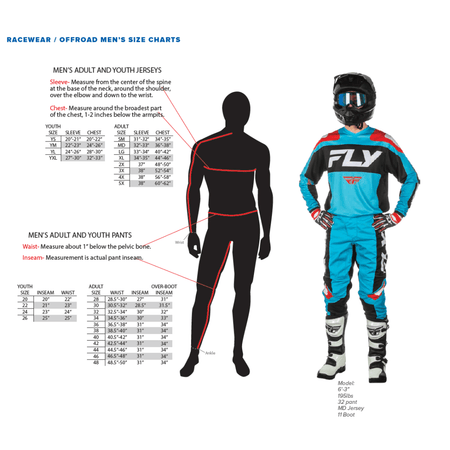 Fly Racing 2025 Youth Kinetic Stoke Racewear Jersey/Pant Kit - MojoMotoSport.com