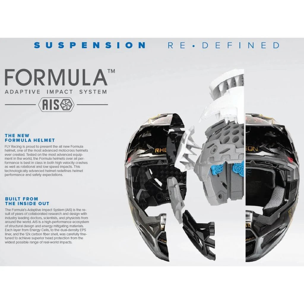 Fly Racing Youth Formula Carbon Tracer Helmet 2023 - MojoMotoSport.com