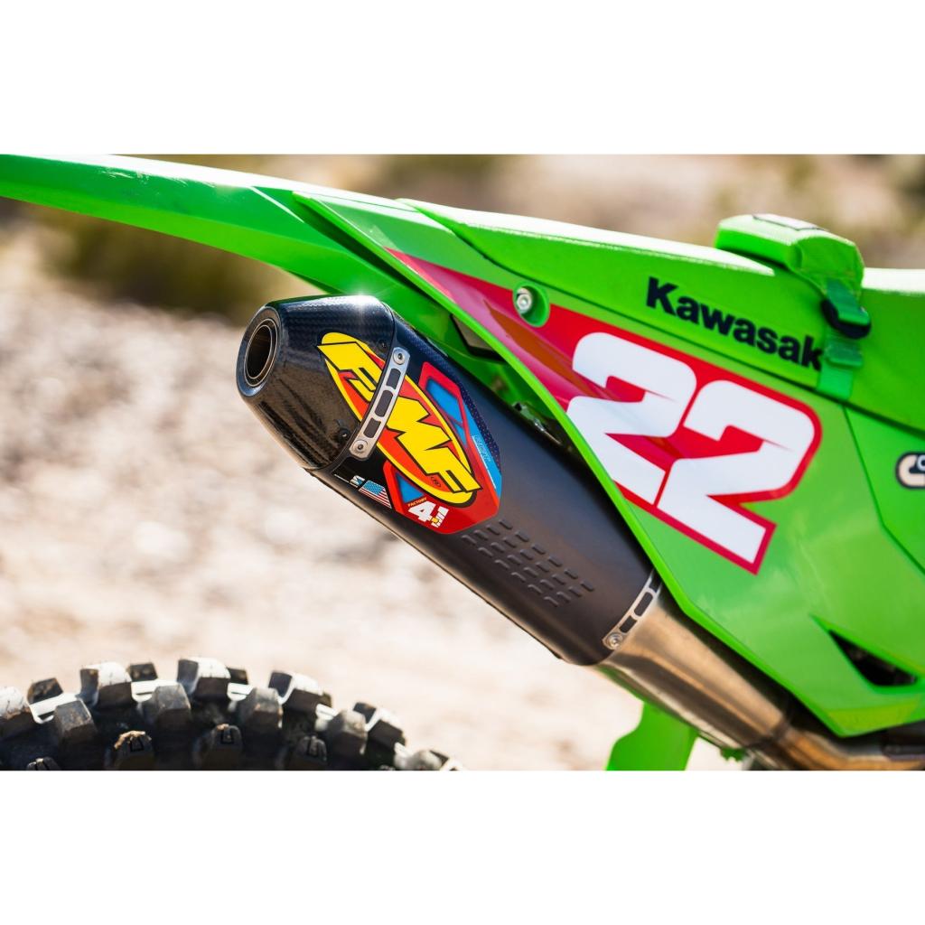 FMF Factory 4.1 RCT Stainless Slip - On Muffler Kawasaki KX450/X 2024+ | 042403 - MojoMotoSport.com