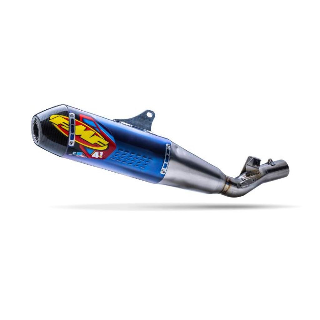 FMF Factory 4.1 RCT Ti Anodized SL Muffler 2021 - 25 Honda CRF450R/RX | 041603 - MojoMotoSport.com