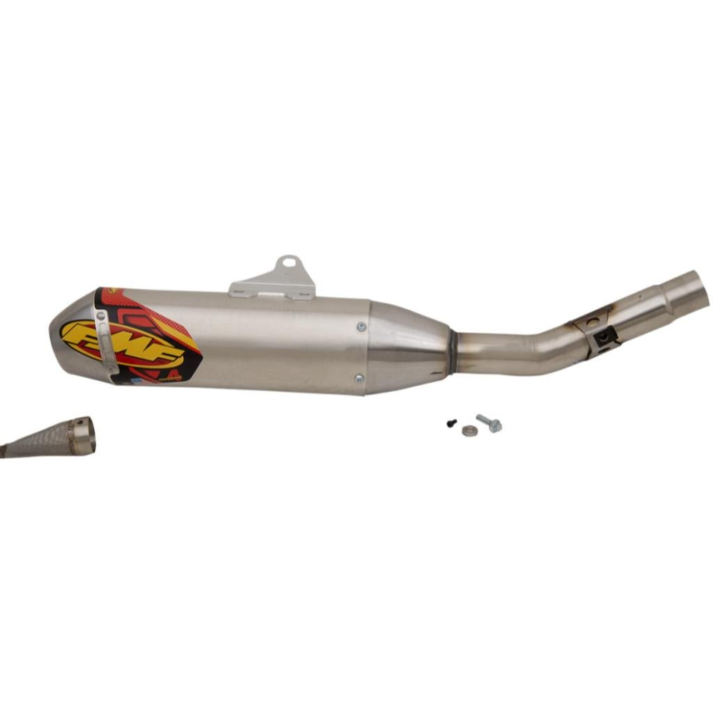FMF Powercore 4 Hex Stainless Steel Muffler Suzuki RM - Z250 | 043370 - MojoMotoSport.com