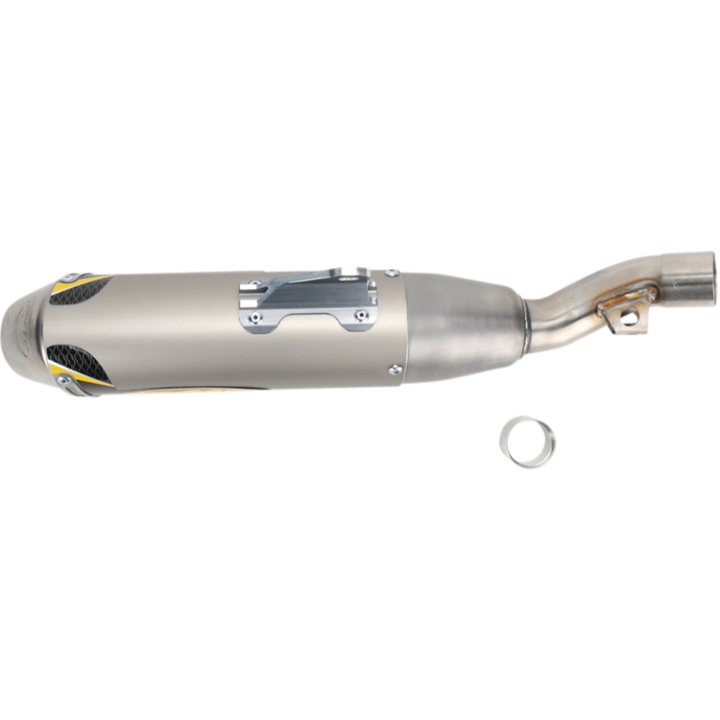 FMF Q4 Stainless Steel Muffler w/ Spark Arrestor Honda CRF150R 2007 - UP | 041287 - MojoMotoSport.com