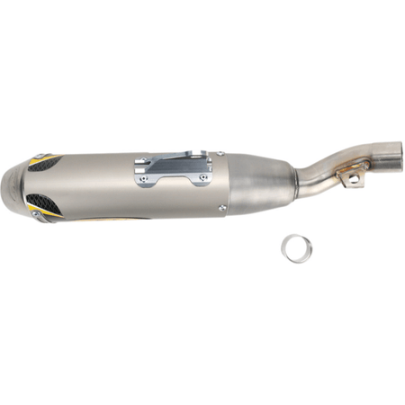 FMF Q4 Stainless Steel Muffler w/ Spark Arrestor Honda CRF150R 2007 - UP | 041287 - MojoMotoSport.com