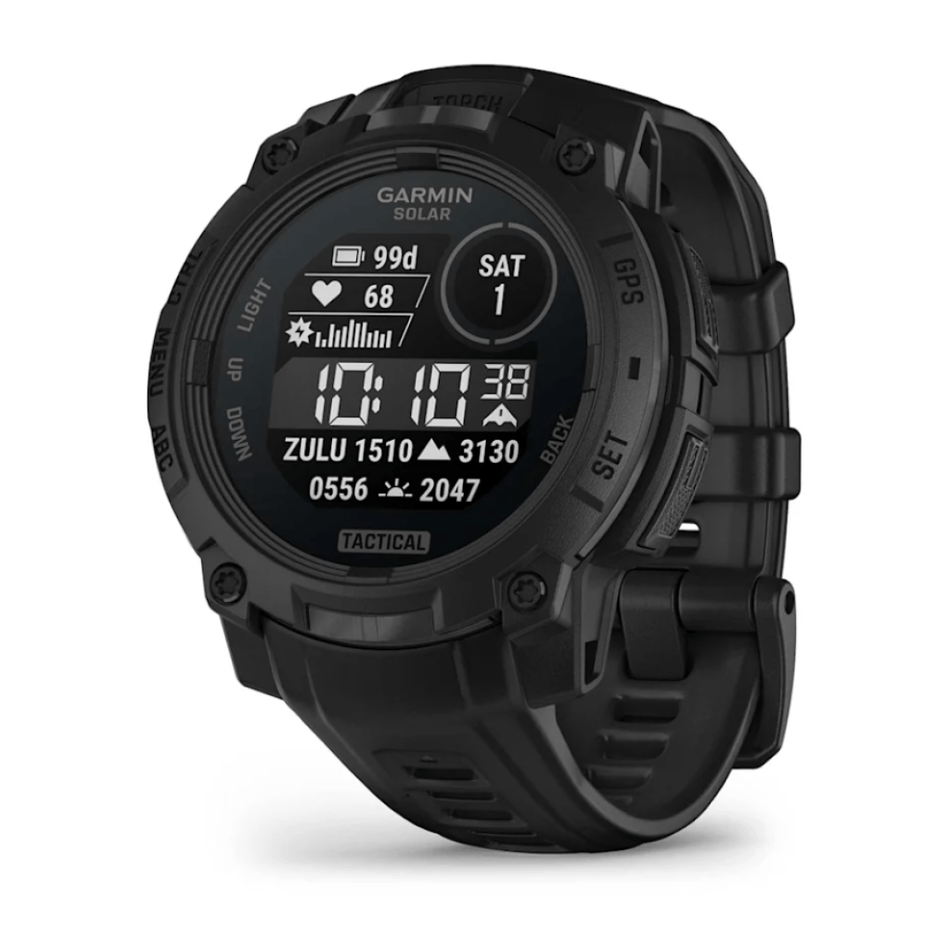 Garmin Instinct 3 SOLAR Tactical Smartwatch - MojoMotoSport.com