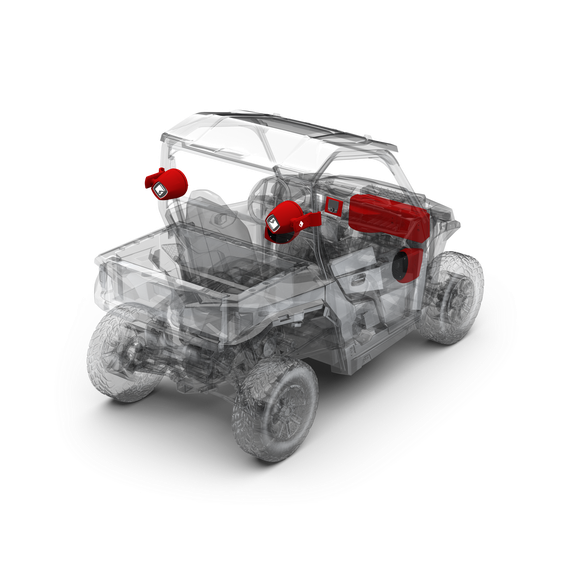 Rockford Fosgate 2016+ Polaris GENERAL Stage 4 Audio System | GNRL-STAGE4