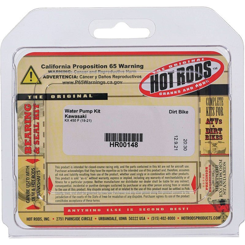 Hot Rods Water Pump Kit | HR00148 - MojoMotoSport.com