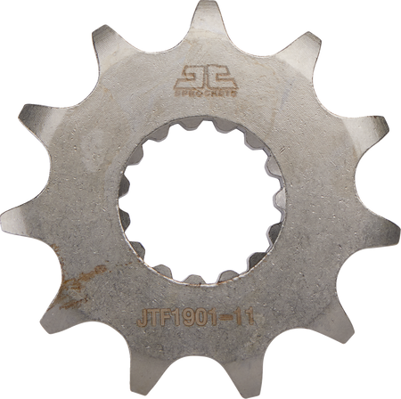 JT Sprockets steel front sprocket with precision-machined teeth