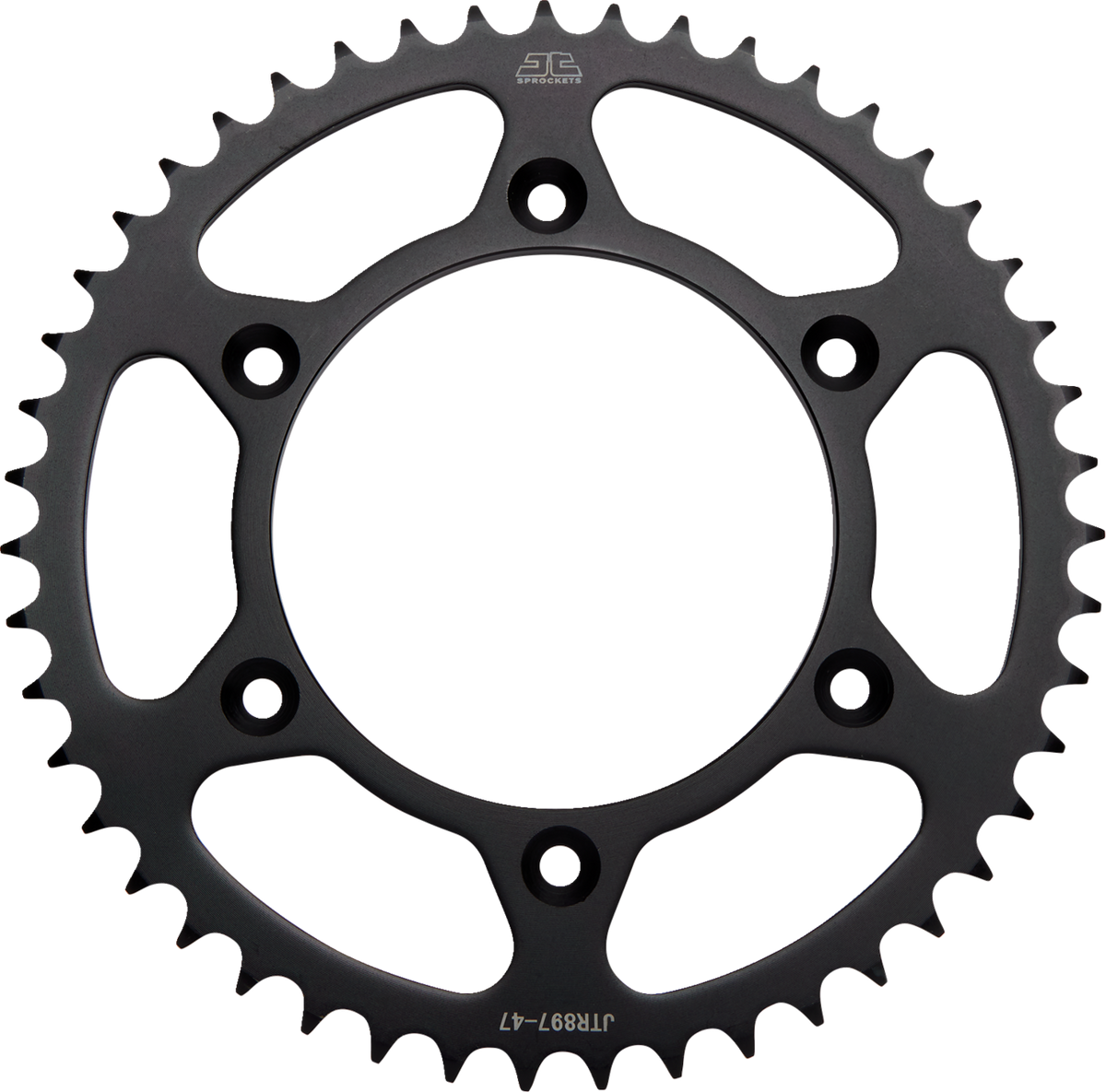 JT Sprockets steel rear sprocket with heat-treated carbon steel construction