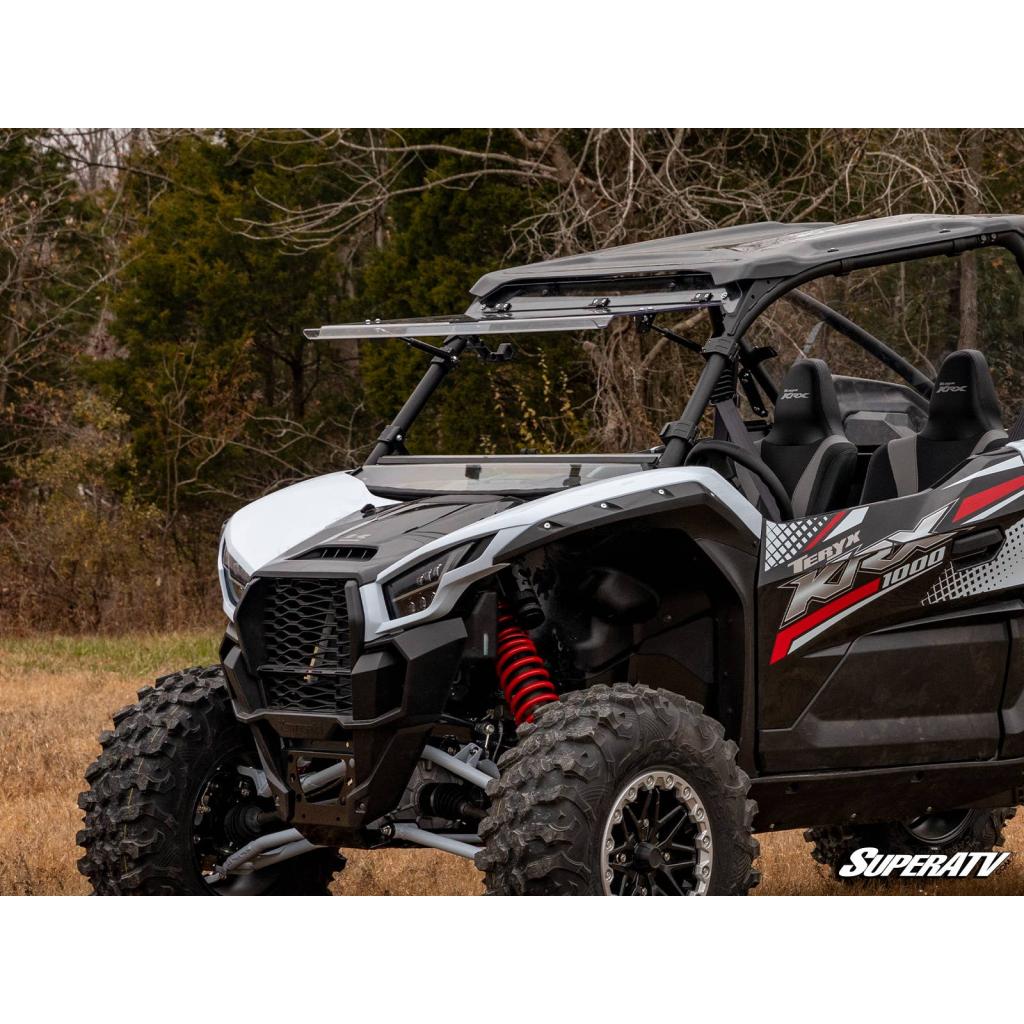 SuperATV Kawasaki Teryx KRX 1000 Flip Windshield