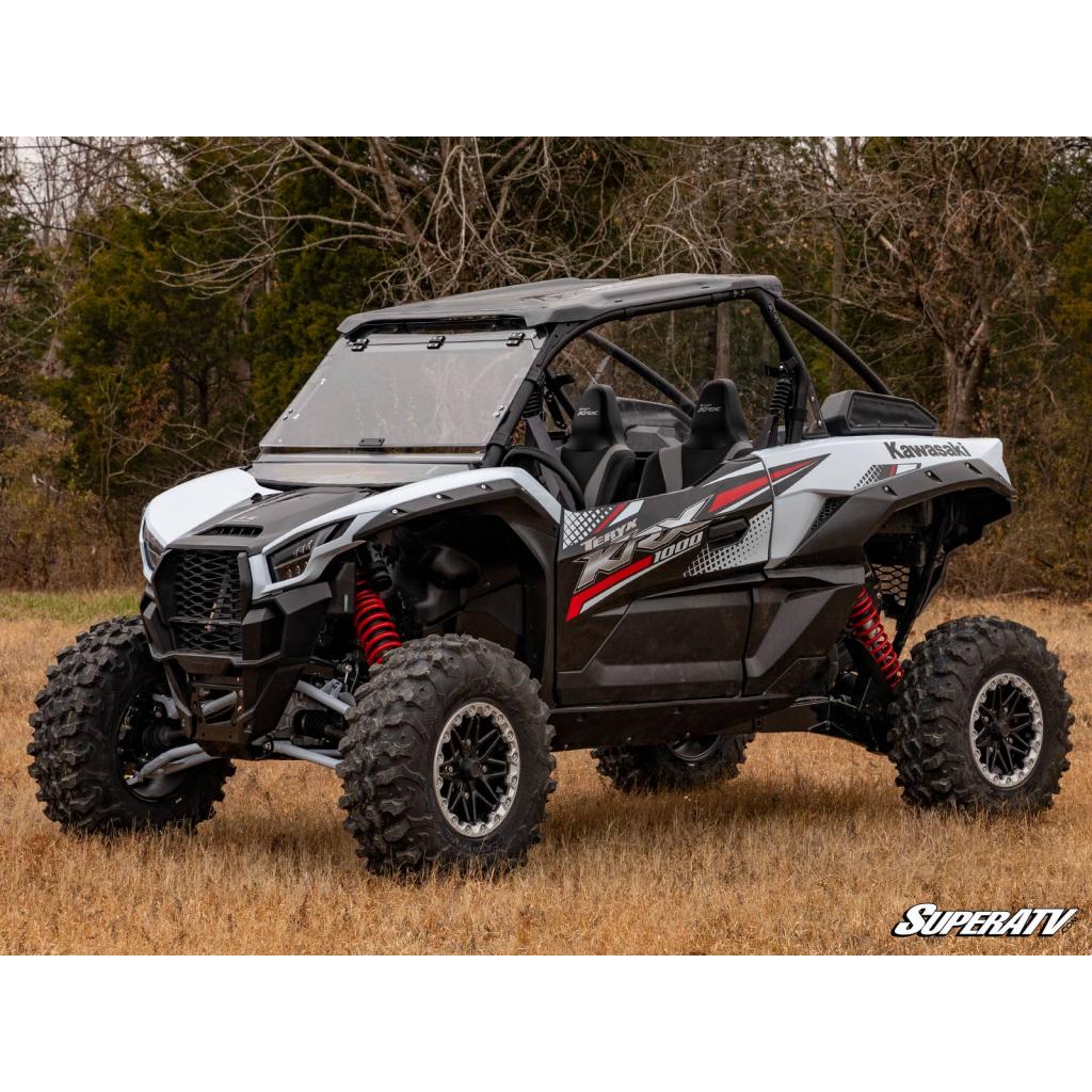 SuperATV Kawasaki Teryx KRX 1000 Flip Windshield