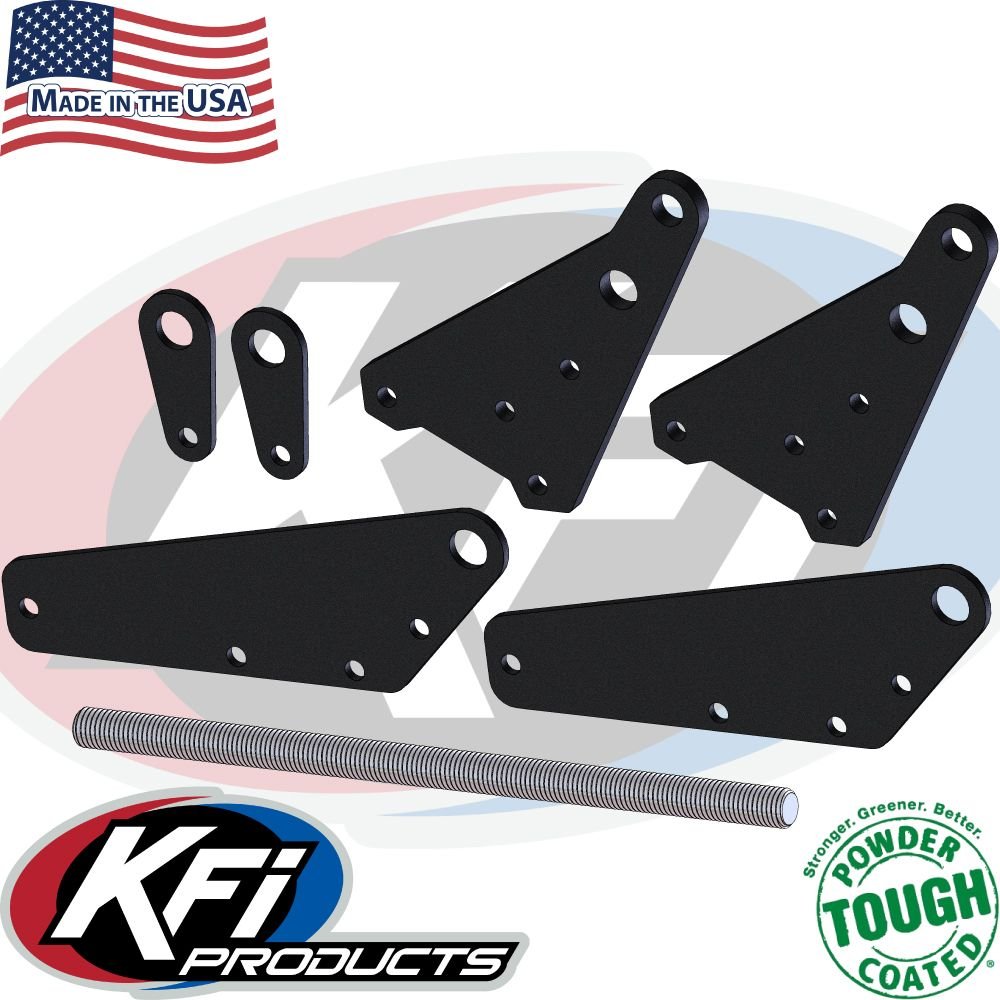 KFI 4" Positive UTV SQ Push Tube Leveling Kit | 106324 - MojoMotoSport.com