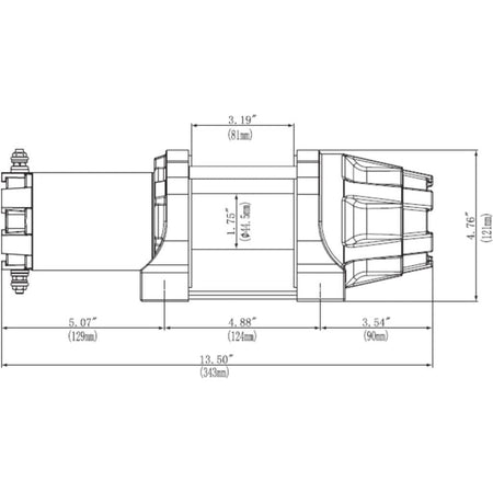 KFI Assault Series Winch| AS - 25 - MojoMotoSport.com