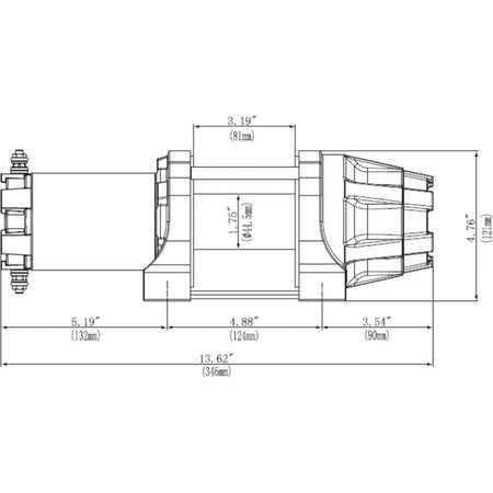 KFI Assault Series Winch| AS - 35 - MojoMotoSport.com