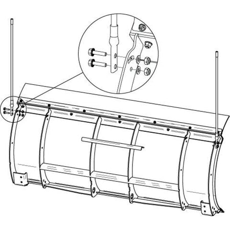 KFI Pro Poly High Vis Plow Markers | 106510 - MojoMotoSport.com
