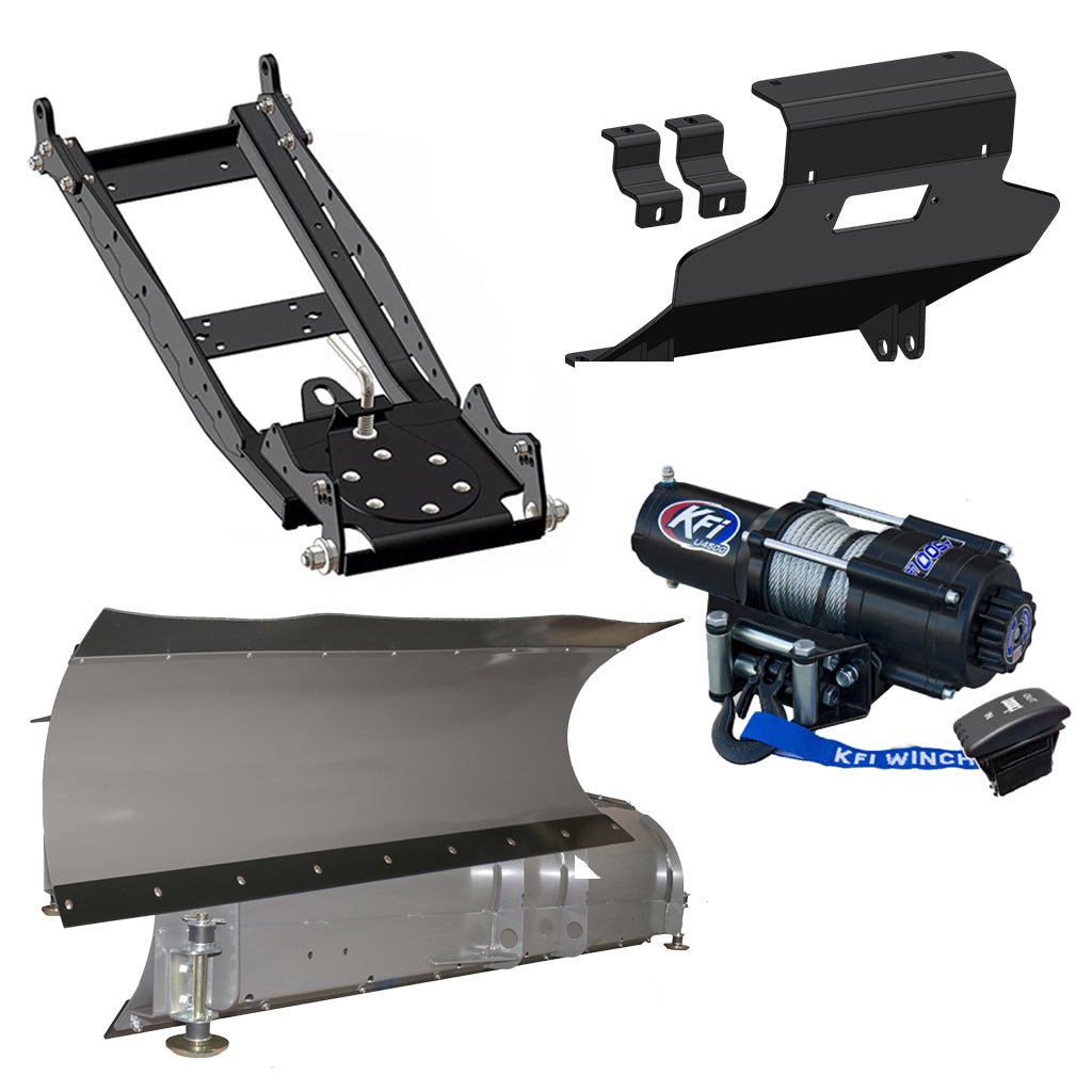 KFI Snowplow Kit 2018 - 2022 Kymco UVX700i - MojoMotoSport.com