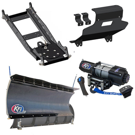 KFI Snowplow Kit 2018 - 2022 Kymco UVX700i - MojoMotoSport.com