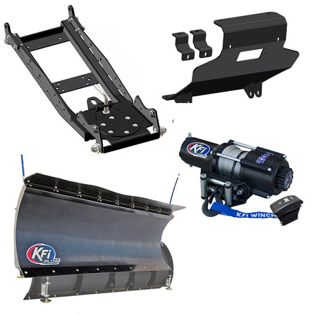 KFI Snowplow Kit 2018 - 2022 Kymco UVX700i - MojoMotoSport.com