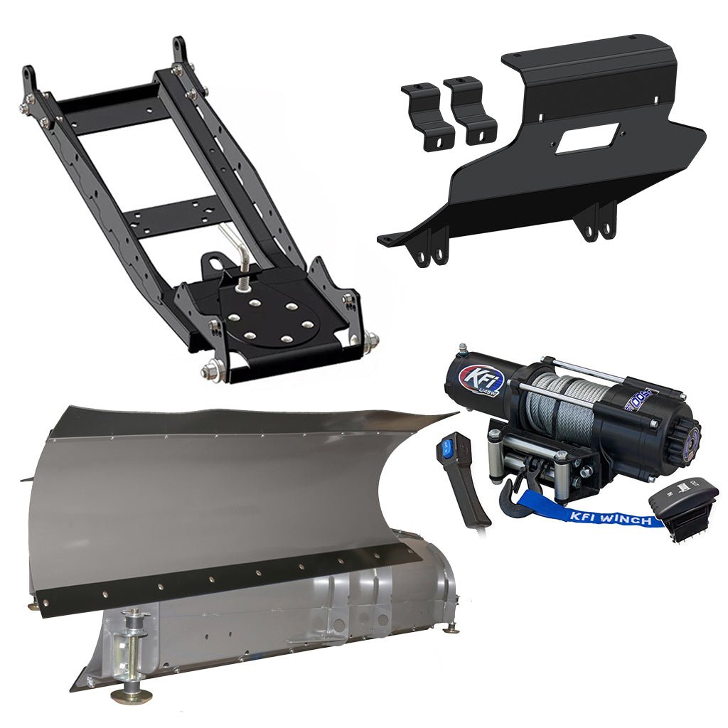 KFI Snowplow Kit 2018 - 2022 Kymco UVX700i - MojoMotoSport.com