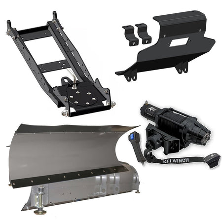 KFI Snowplow Kit 2018 - 2022 Kymco UVX700i - MojoMotoSport.com