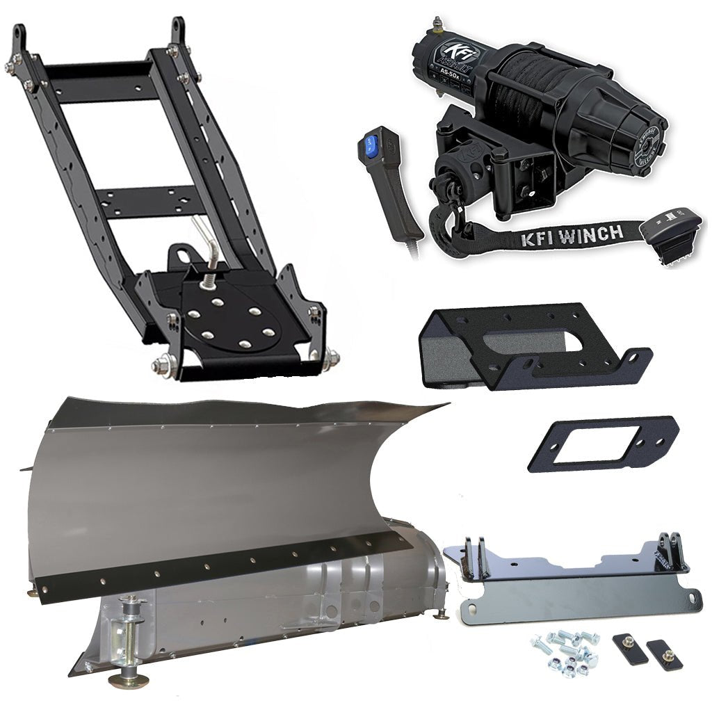 KFI Snowplow Kit Can - Am Defender - MojoMotoSport.com