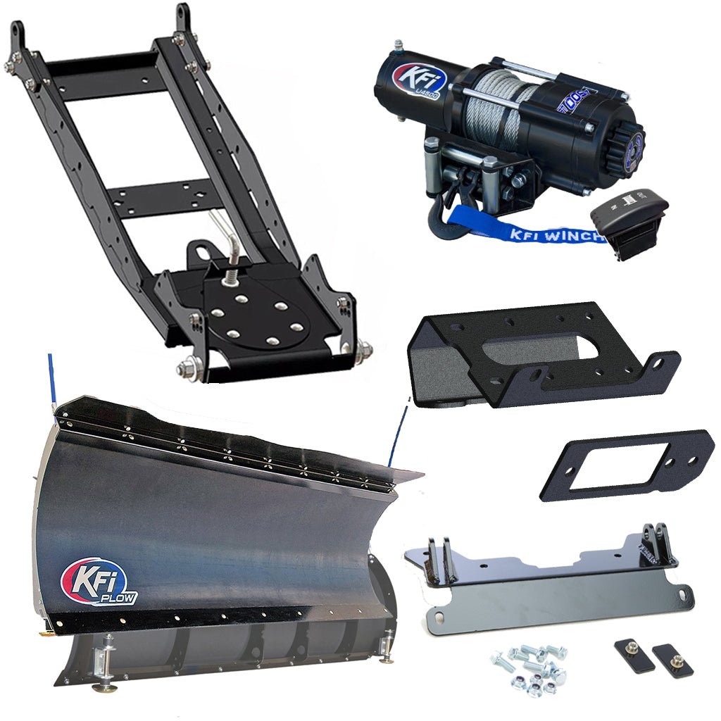 KFI Snowplow Kit Can - Am Defender - MojoMotoSport.com