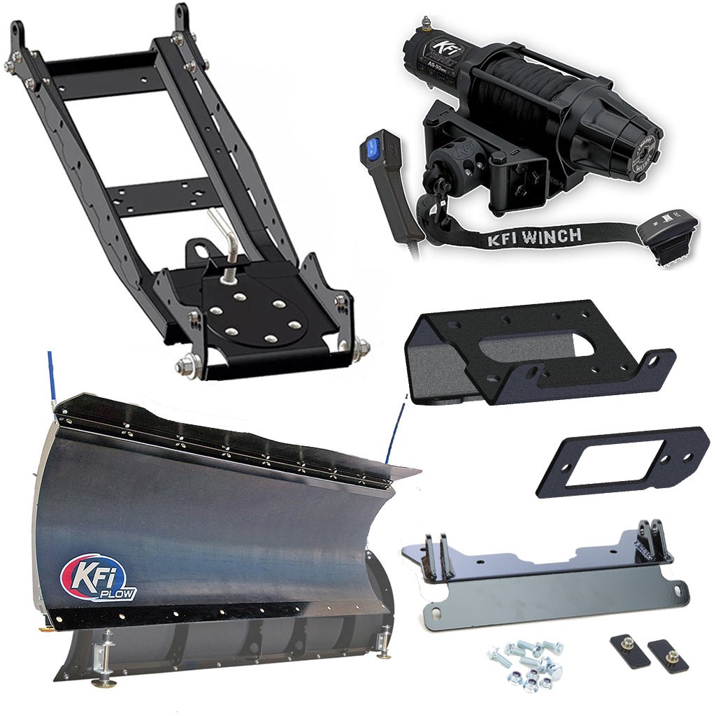 KFI Snowplow Kit Can - Am Defender - MojoMotoSport.com