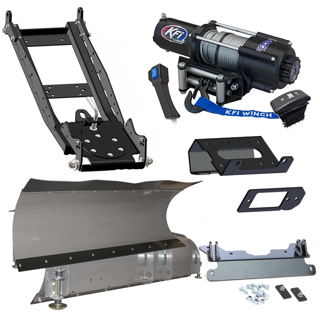KFI Snowplow Kit Can - Am Defender - MojoMotoSport.com