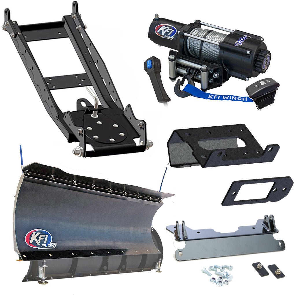 KFI Snowplow Kit Can - Am Defender - MojoMotoSport.com