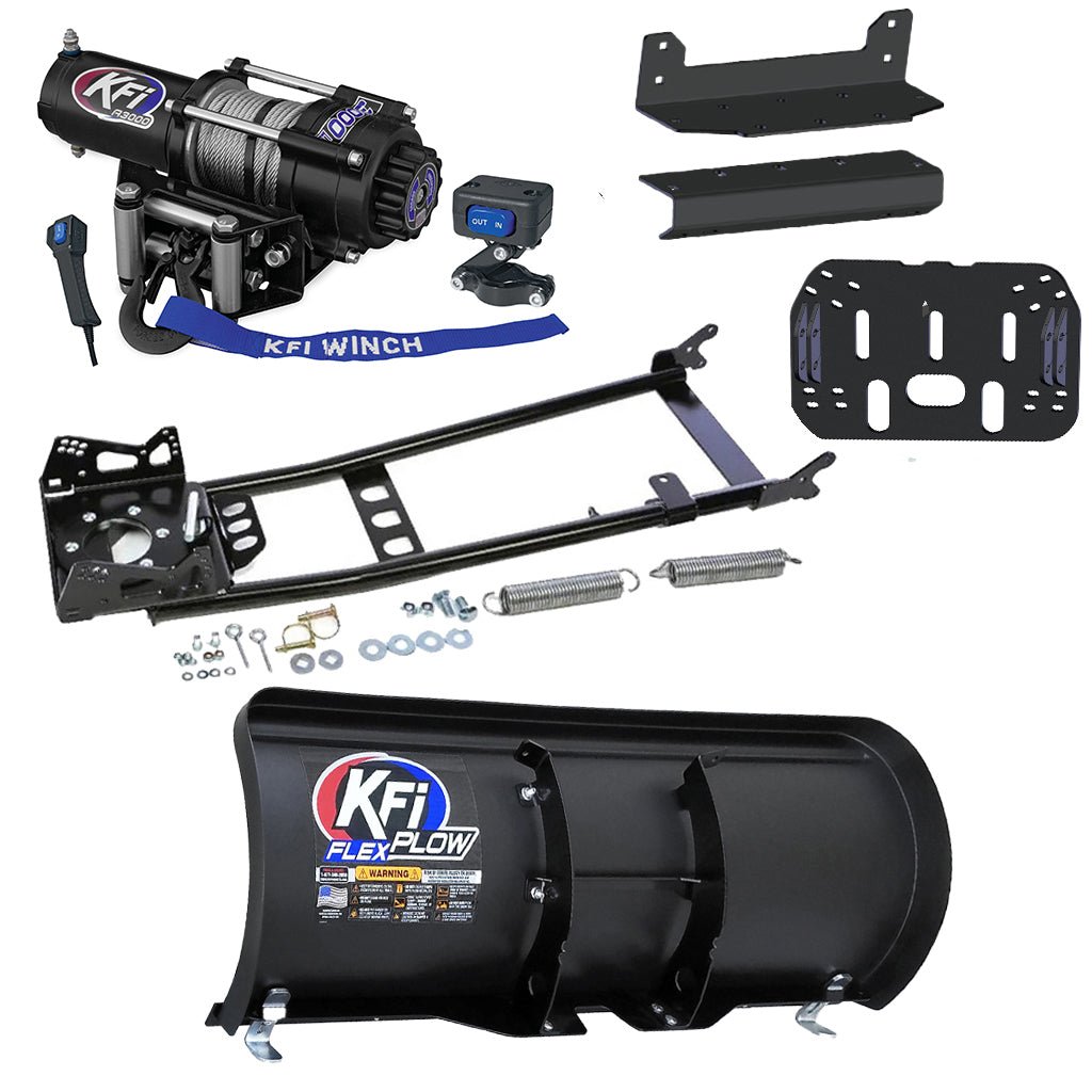 KFI Snowplow Kit CF - Moto CFORCE 400 500 ATV - MojoMotoSport.com