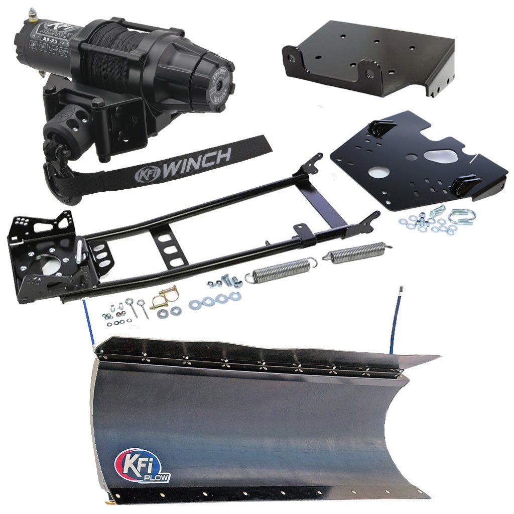 KFI Snowplow Kit fits 2002 - 2007 Suzuki Eiger 400 & Vinson 500 ATV - MojoMotoSport.com