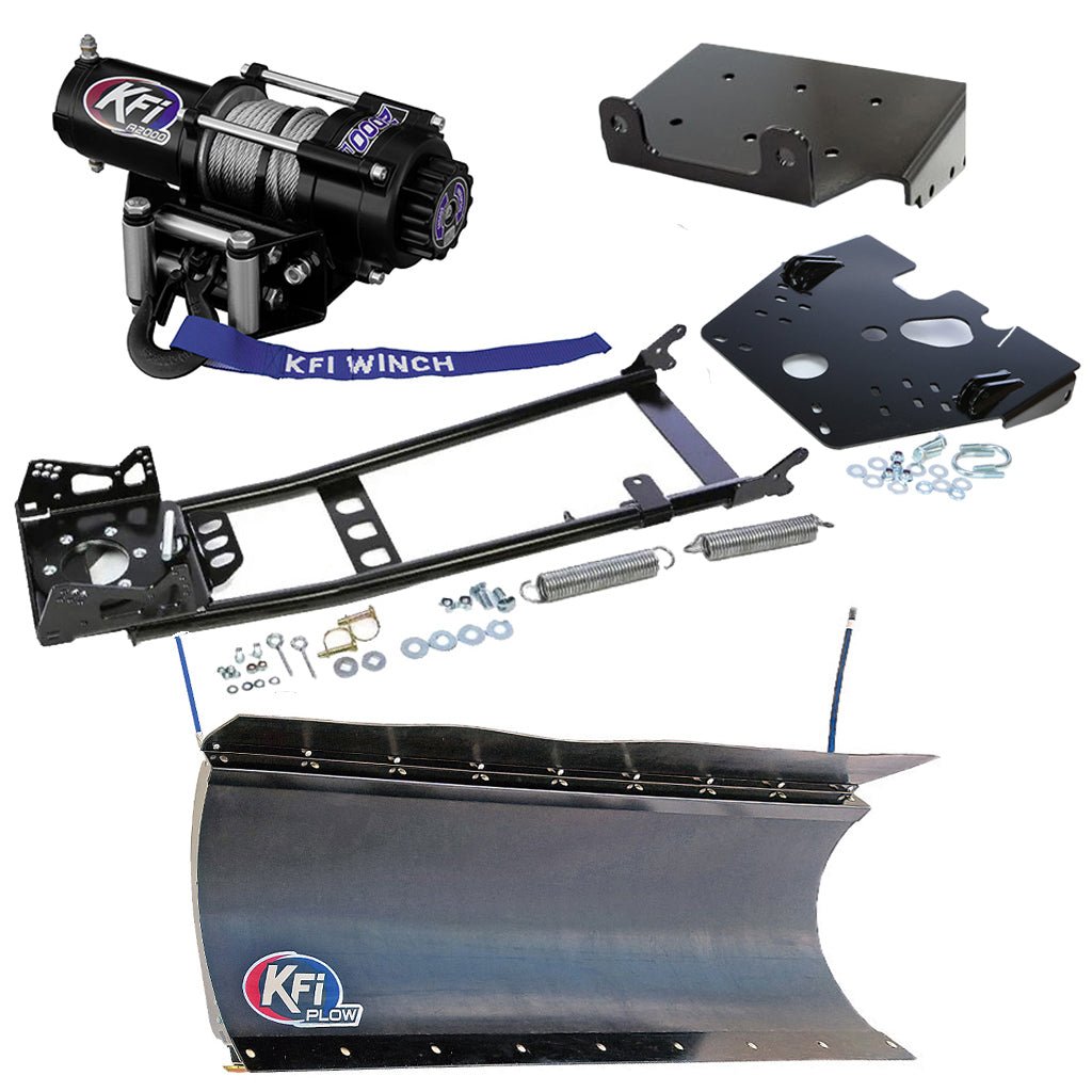 KFI Snowplow Kit fits 2002 - 2007 Suzuki Eiger 400 & Vinson 500 ATV - MojoMotoSport.com