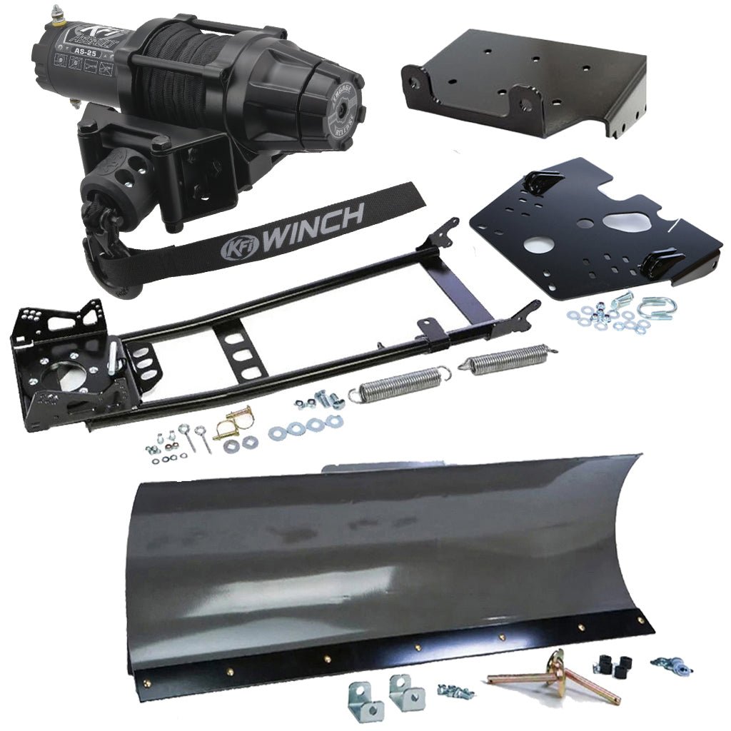 KFI Snowplow Kit fits 2002 - 2007 Suzuki Eiger 400 & Vinson 500 ATV - MojoMotoSport.com