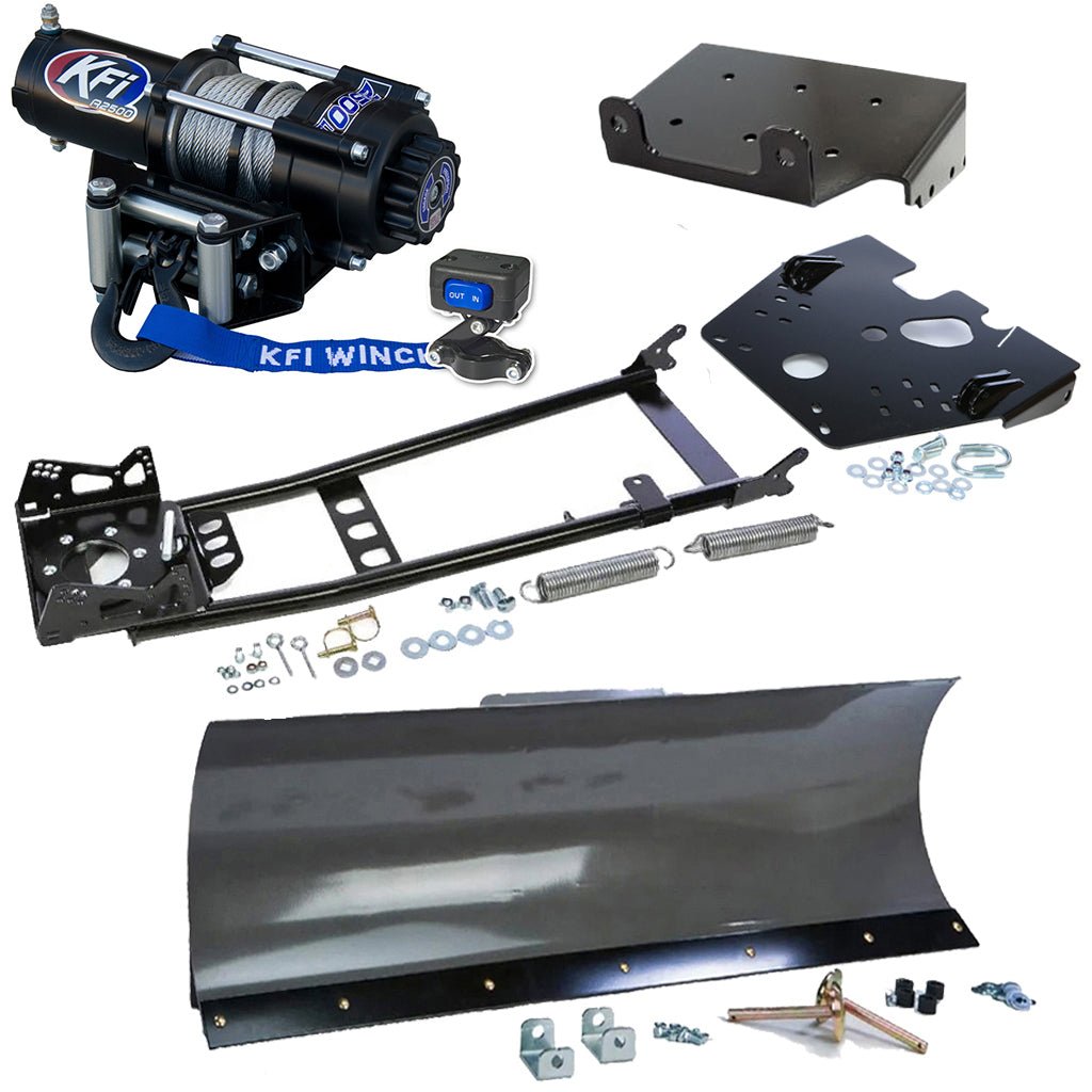 KFI Snowplow Kit fits 2002 - 2007 Suzuki Eiger 400 & Vinson 500 ATV - MojoMotoSport.com