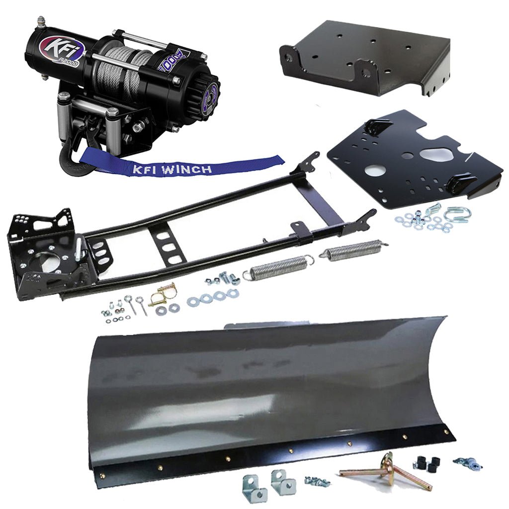 KFI Snowplow Kit fits 2002 - 2007 Suzuki Eiger 400 & Vinson 500 ATV - MojoMotoSport.com
